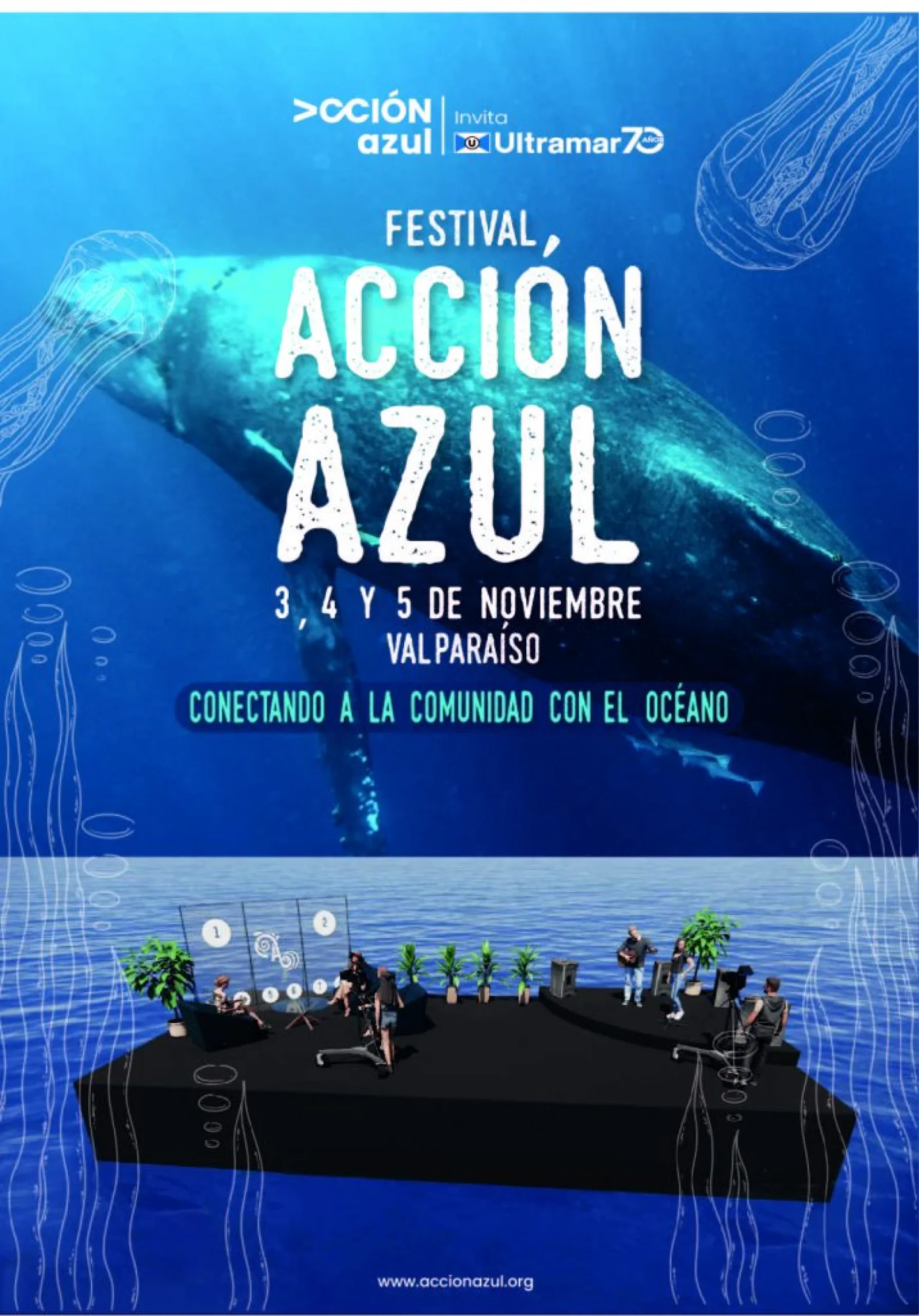 Llega a Valparaíso la primera versión del Festival Internacional Acción Azul